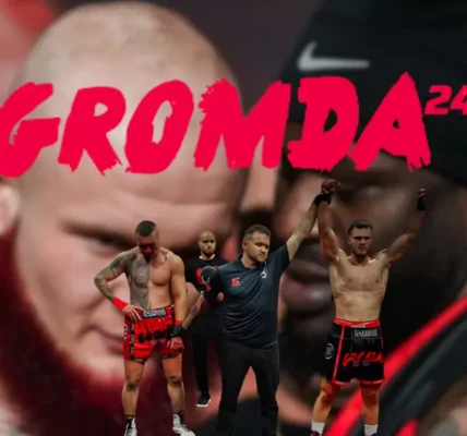 Krwawa walka wieczoru na gali GROMDA 24 w Pionkach
