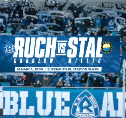 Gol Jakuba Jendryki dla Ruchu Chorzów w meczu ze Stalą Rzeszów mimo gry w osłabieniu