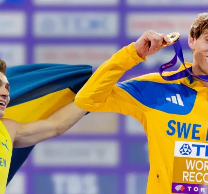 Armand Duplantis 15. rekord świata 6,31 m Uppsala