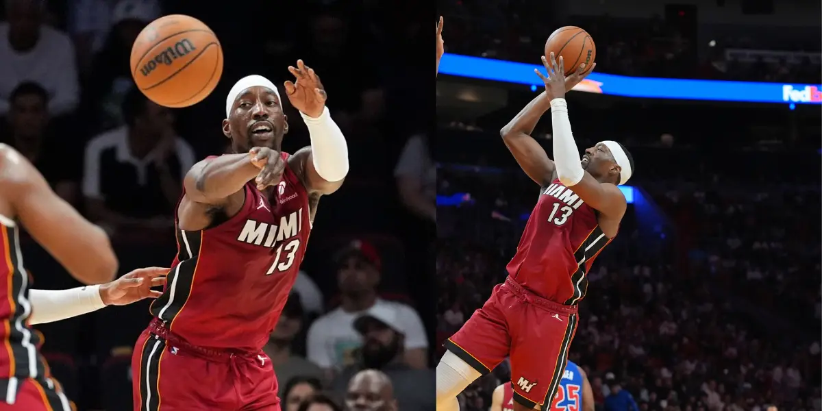 Bam Adebayo zdobywa punkty podczas historycznego meczu 83 punktów dla Miami Heat przeciwko Washington Wizards w NBA