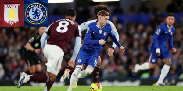 Matty Cash injured during Aston Villa vs Chelsea match as Joao Pedro celebrates hat-trick at Villa Park