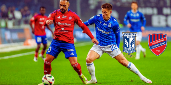 Lech Poznań pokonał Raków 4:3 w jednym z najlepszych meczów sezonu.