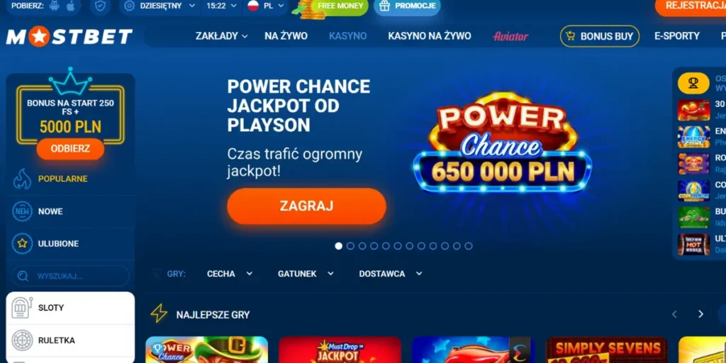 Mostbet Kasyno