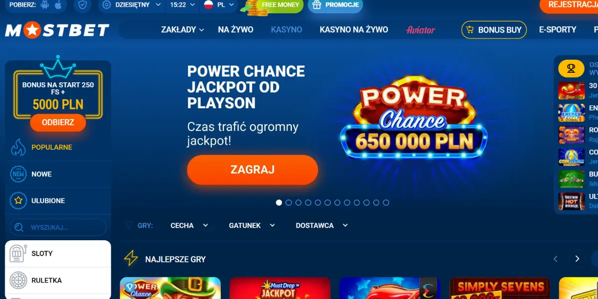 Mostbet Kasyno