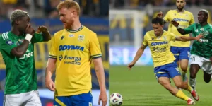 Radomiak Radom vs Arka Gdynia – Rafał Wolski celebrates goal during Ekstraklasa match in Radom