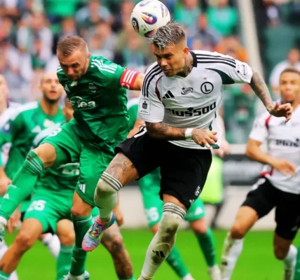 Radomiak Radom vs Legia Warszawa mecz Ekstraklasy 1:1