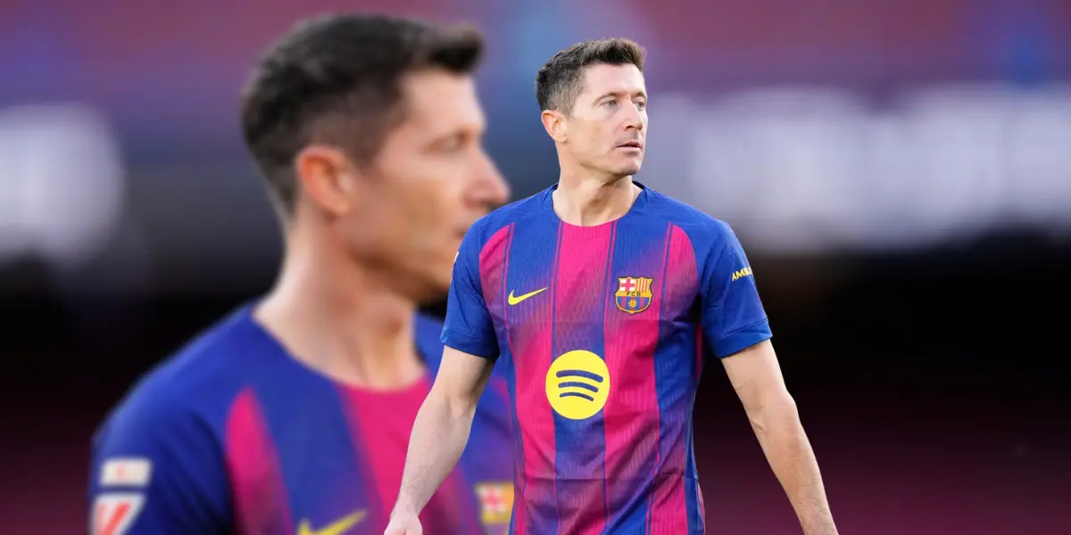 Robert Lewandowski rozgrywa mecz dla FC Barcelona, gdy trwają rozmowy o jego możliwym odejściu lub przedłużeniu kontraktu.