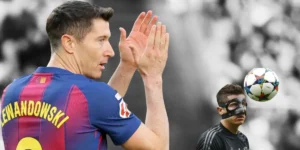 Newcastle vs Barcelona: Lewandowski w masce przed hitem Ligi Mistrzów