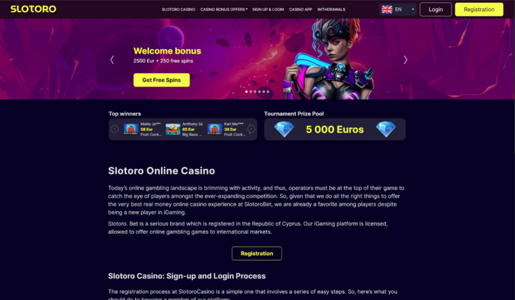 Slotoro Casino