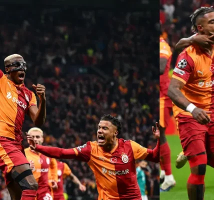 Dramatyczny moment meczu Galatasaray – Liverpool w Lidze Mistrzów 2026