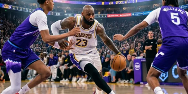 Zwycięstwo Lakers nad Jazz